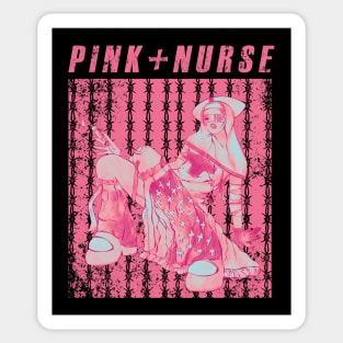 Pink Nurse 2000s Y2K girl style Sticker